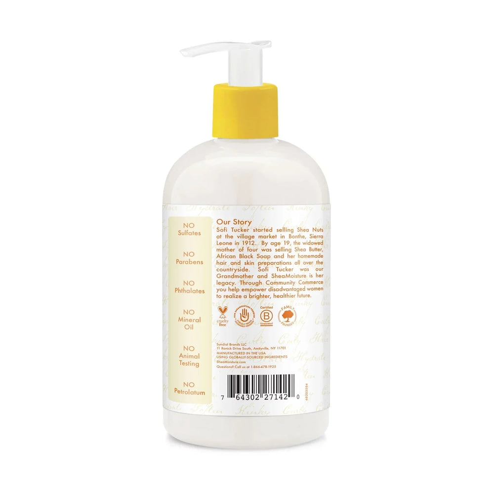 Shea Moisture Coconut Custard Make It Last Wash N' Go Shampoo 384ml