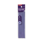 Red By Kiss Flexi Rods 7″ Length (6pcs) Lavender