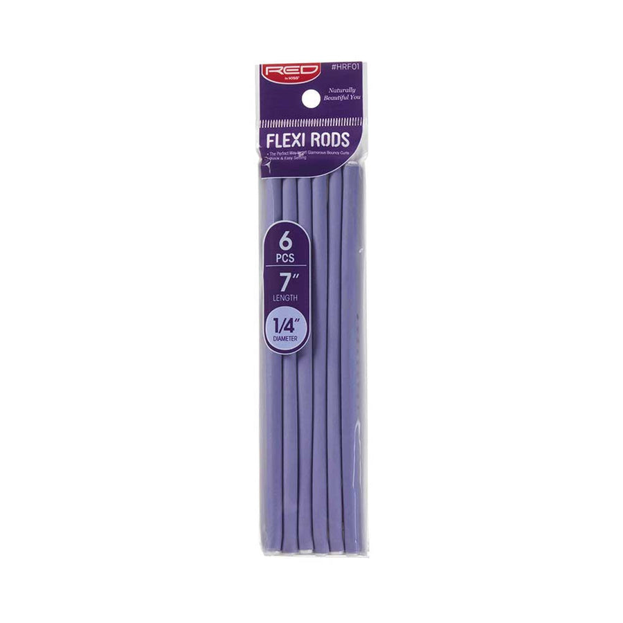 Red By Kiss Flexi Rods 7″ Length (6pcs) Lavender