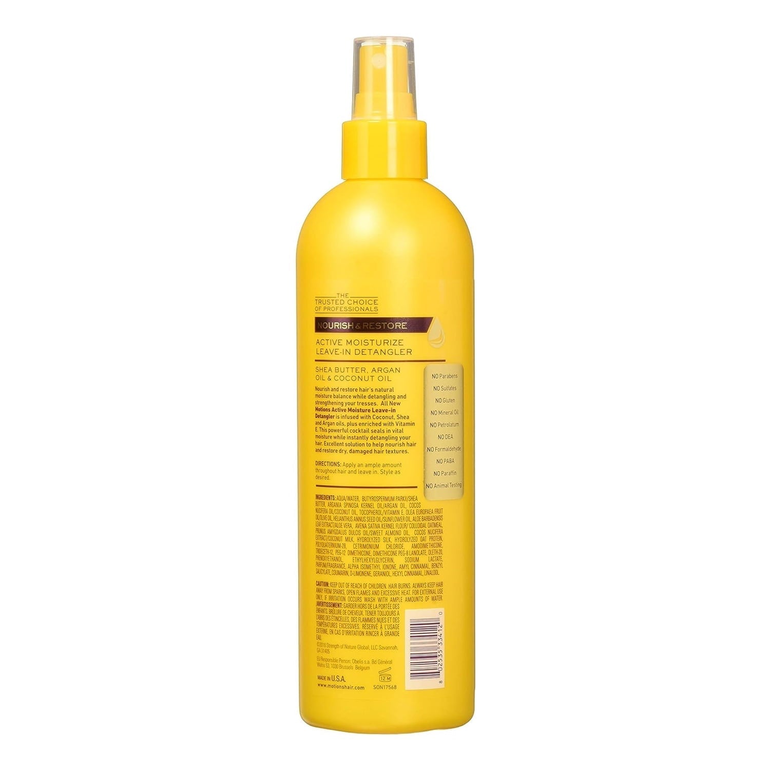 Motions NourishRestore Act Moist Leave In Detangler, 12 Oz.