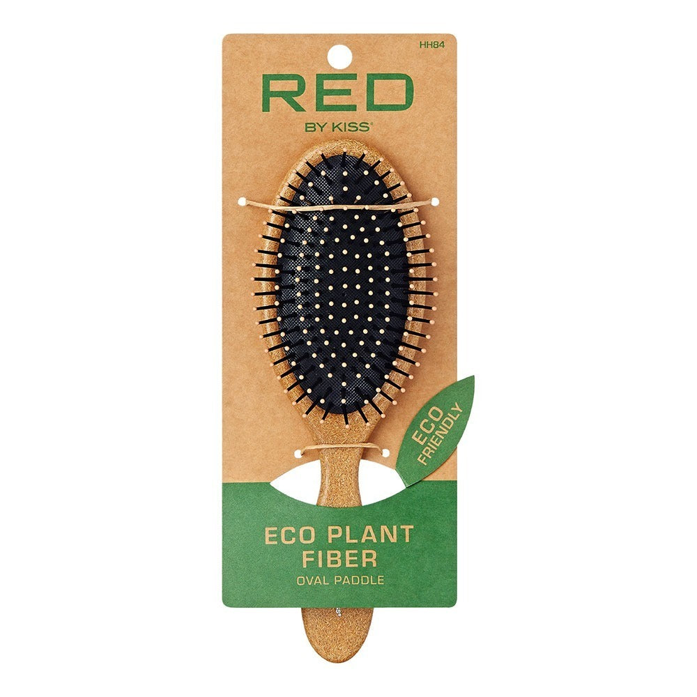 Red By Kiss Eco Plant Fiber Oval Paddle Brush