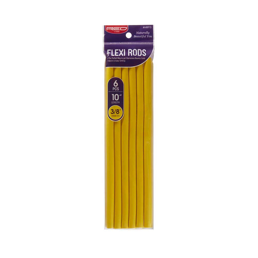 Red By Kiss Flexi Rods 10″ Length Yellow