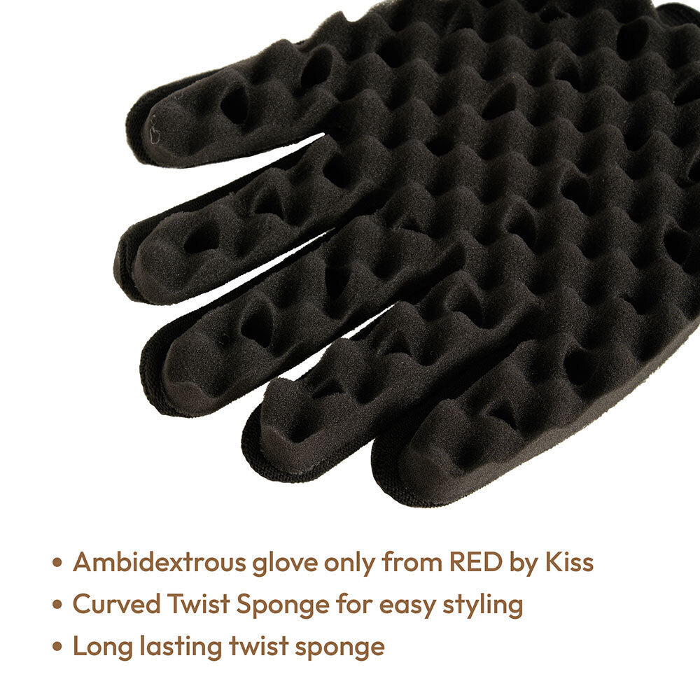 Red By Kiss Twist Sponge Glove