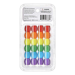 Red By Kiss Jumbo Hair Beads (24pcs)  Colored Beads for Braid and Jewelry Making