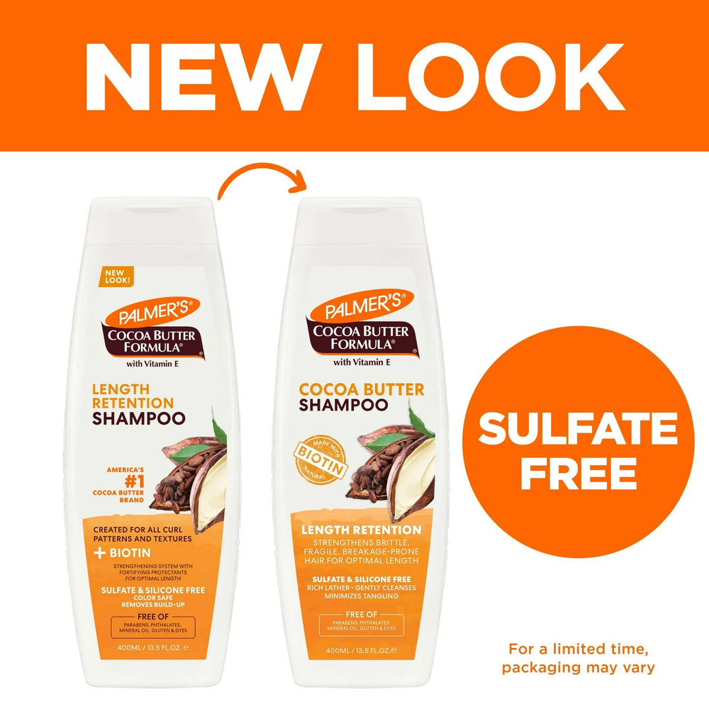 Palmer's Cocoa Butter Formula Length Retention Shampoo 400ml