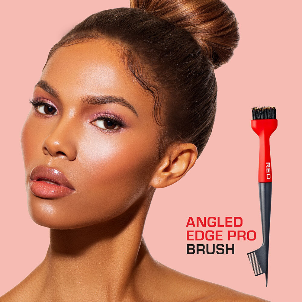 Red By Kiss 90° Angled Edge Pro Brush with Pin Tail