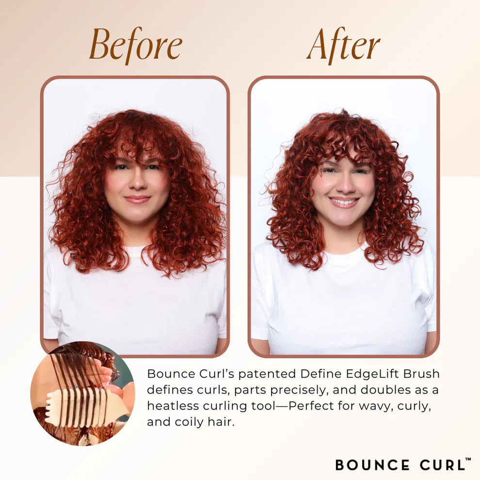 Bounce Curl Define Edgelift Brush Tan