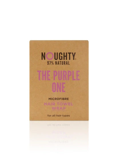NOUGHTY Microfibre Hair Towel - the Purple One