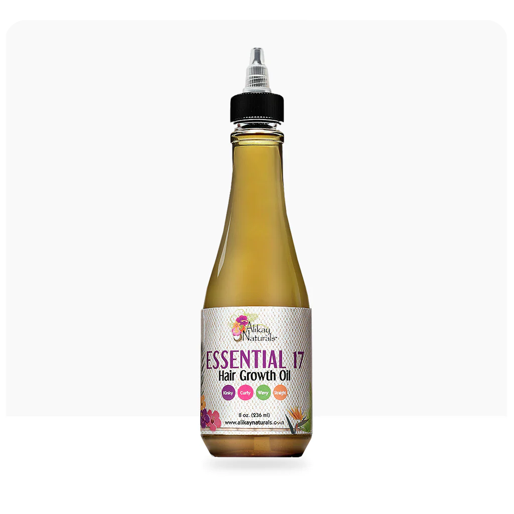 Alikay Naturals Essential 17 Hair Growth Oil Strengthening Treatment 236ml/8oz