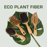 Red By Kiss Eco Plant Fiber Leaf Shape Detangler Brush