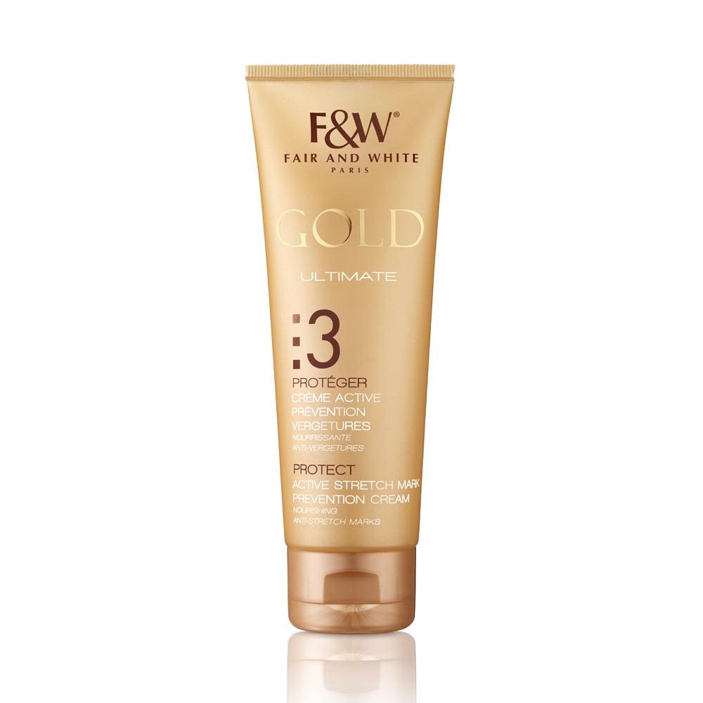 Fair & White No. 3 Gold Active Skin Stretch Mark Cream 125ml