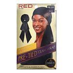 Red By Kiss Pre-Tied Satin Glam Wrap