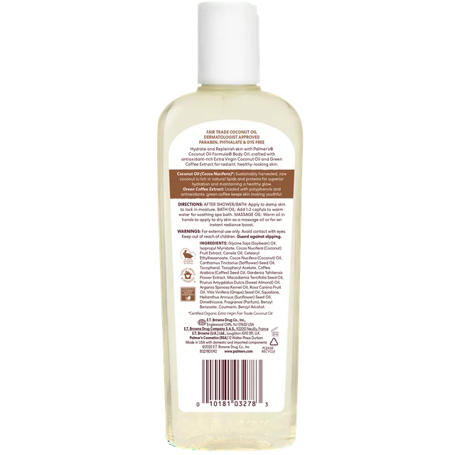Palmer's Coconut Oil Formula Coconut Hydrate Body Oil 250ml