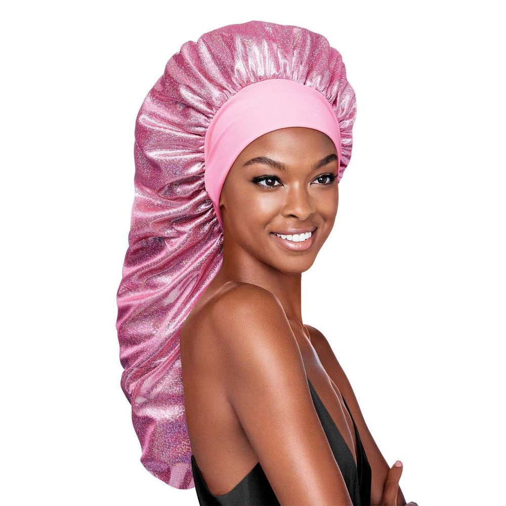 Red By Kiss Glitter Braid Bonnet
