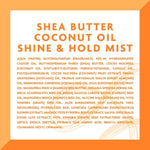 Cantu Coconut Oil Shine & Hold Mist with Shea Butter 237ml/8oz