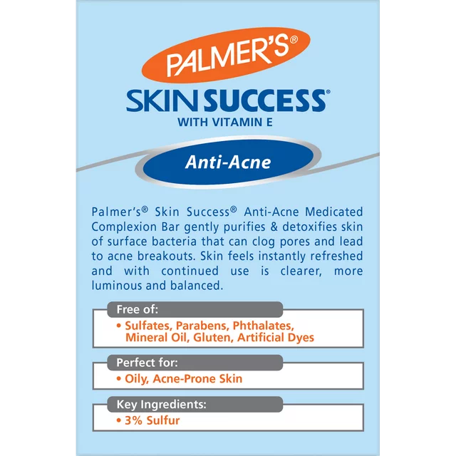 Palmer's Skin Success Anti-Acne Medicated Complexion Bar 100g