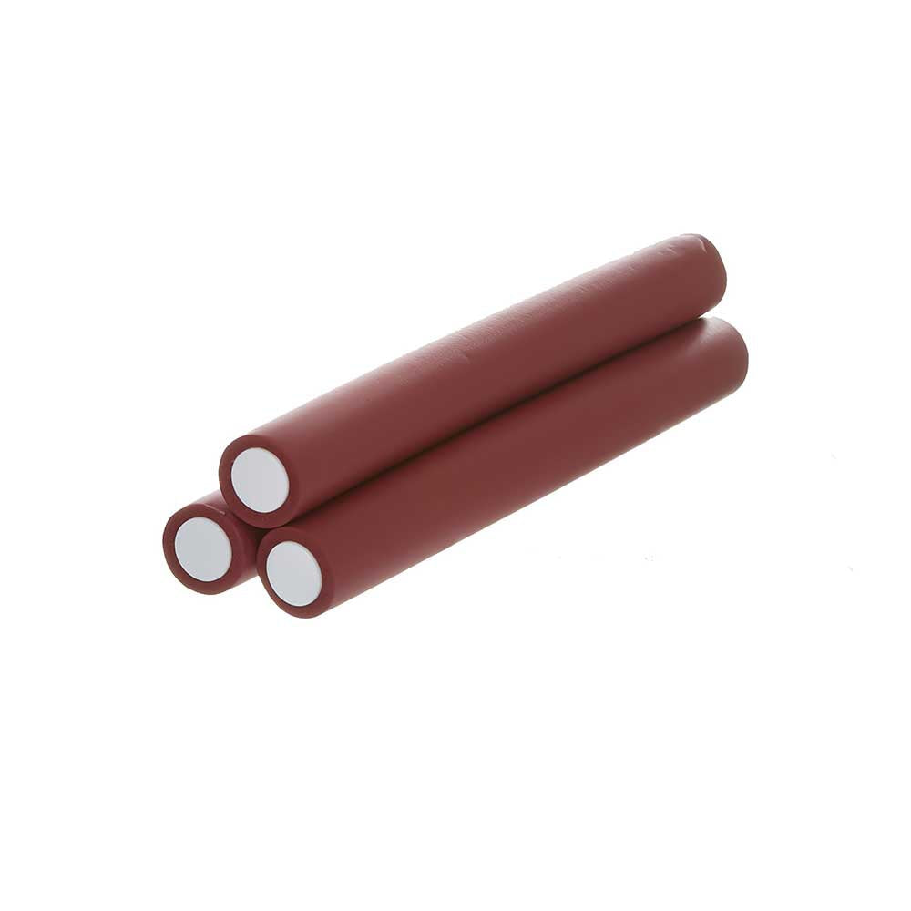 Red By Kiss Flexi Rods 10″ Length Plum