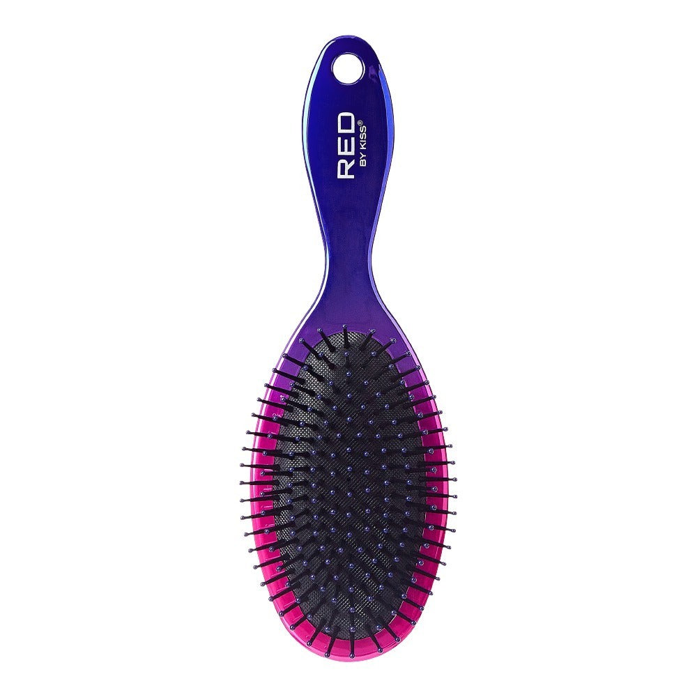 Red By Kiss Crystal Charcoal Brush – Oval  Charcoal Infused Brush