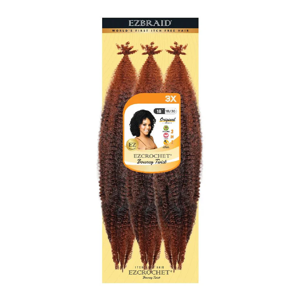 EZCROCHET Bouncy Twist 18"-3X