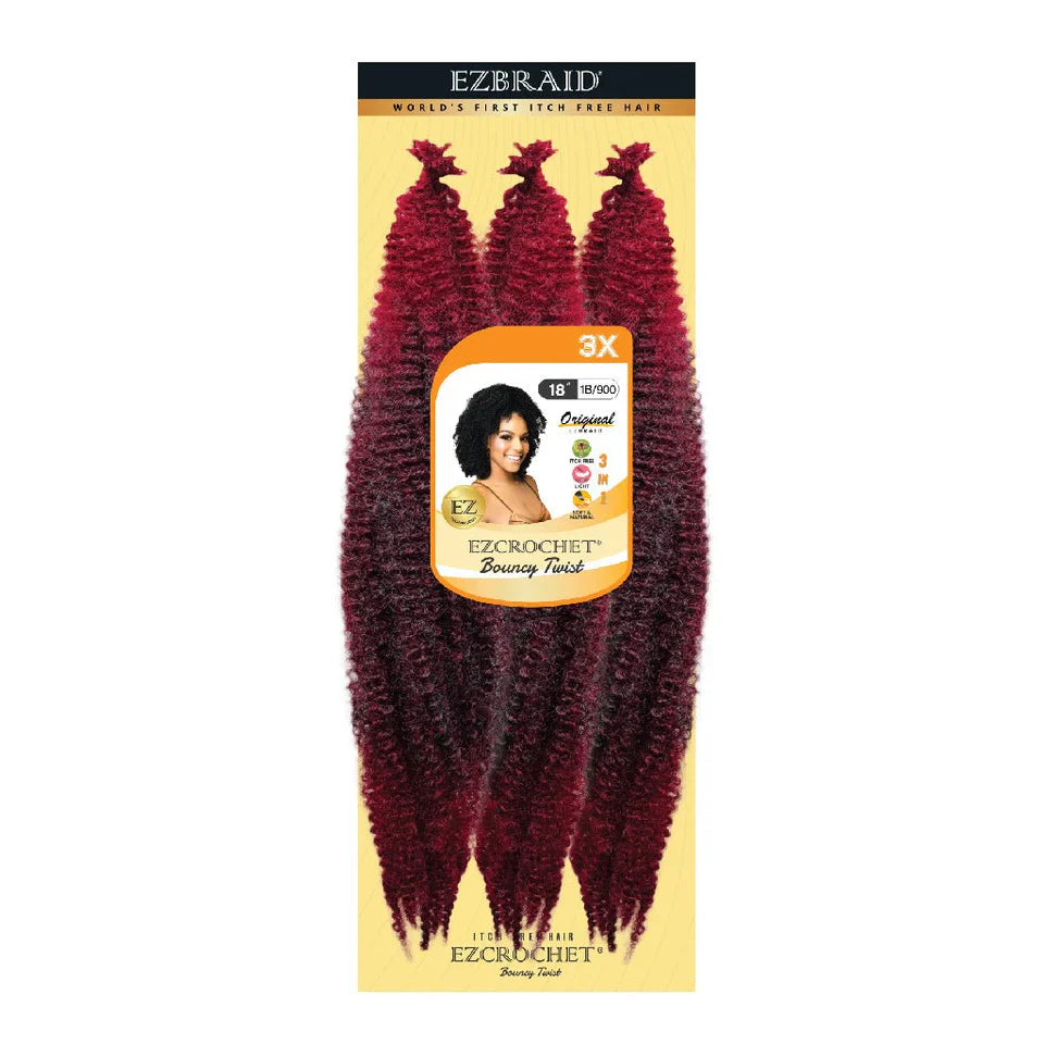 EZCROCHET Bouncy Twist 18"-3X