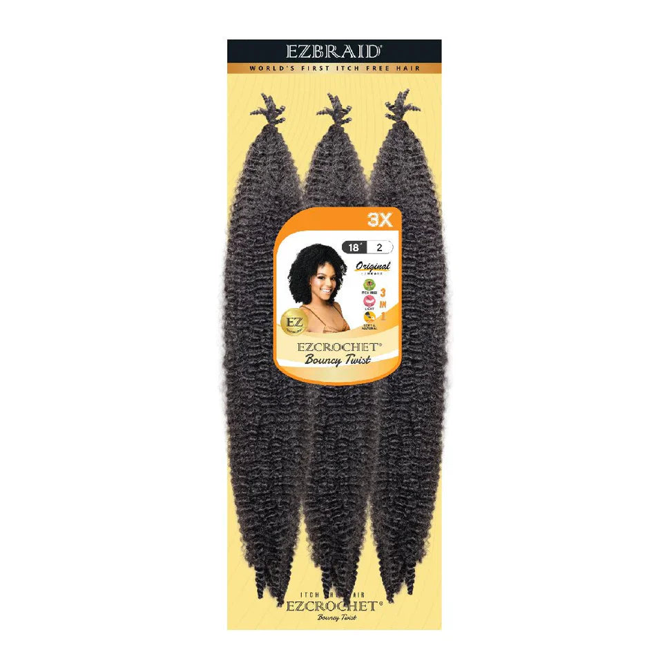 EZCROCHET Bouncy Twist 18"-3X