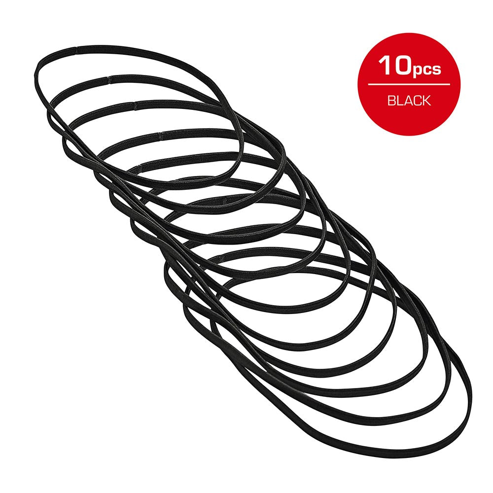 Red By Kiss Elastic Sport Headband (10pcs) 5mm