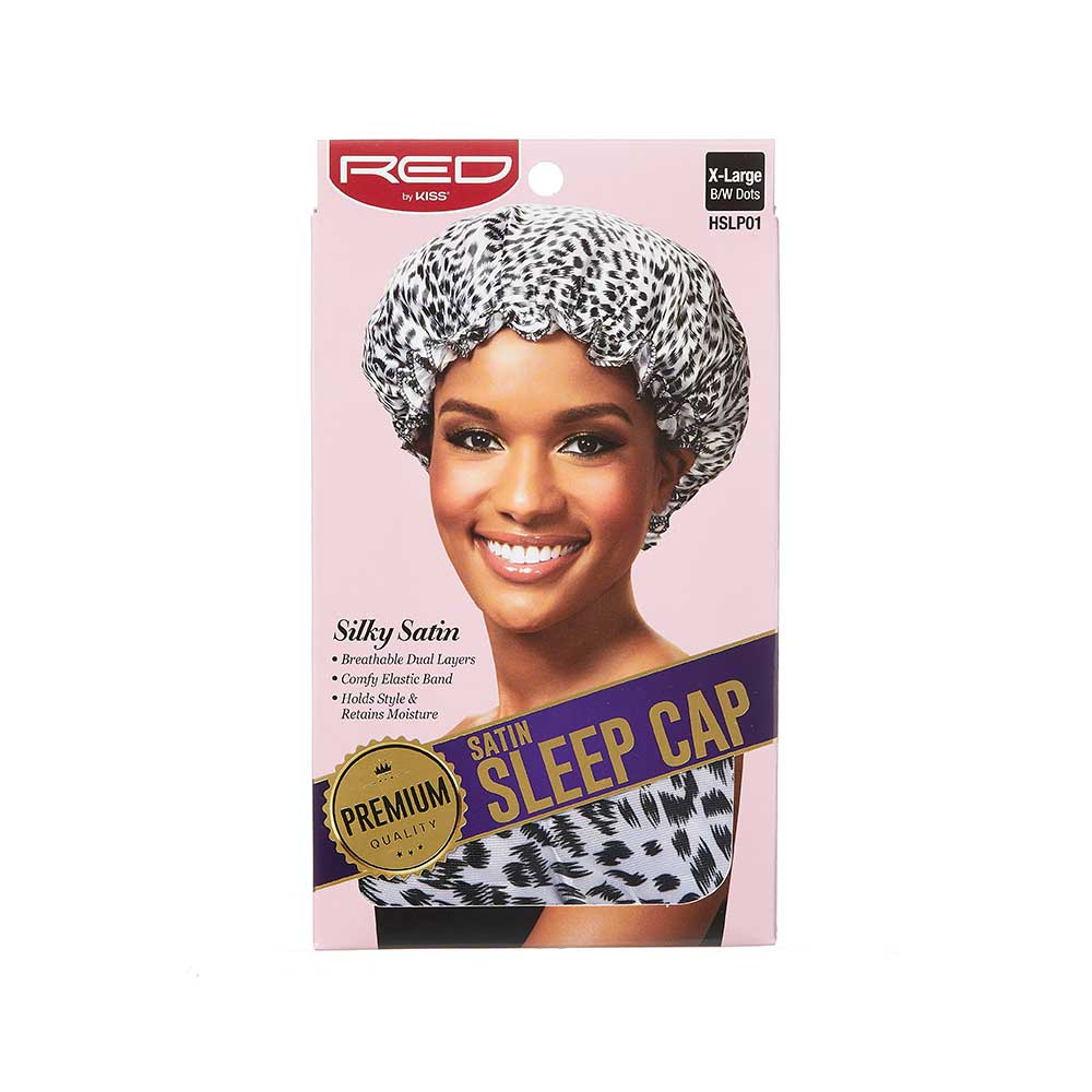 Red By Kiss Premium Silky Satin Sleep Cap