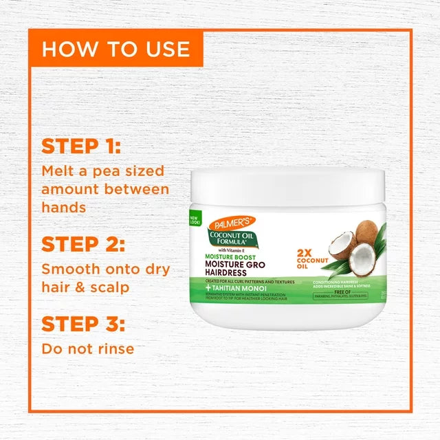 Palmer's Coconut Oil Formula Moisture Gro Hairdress