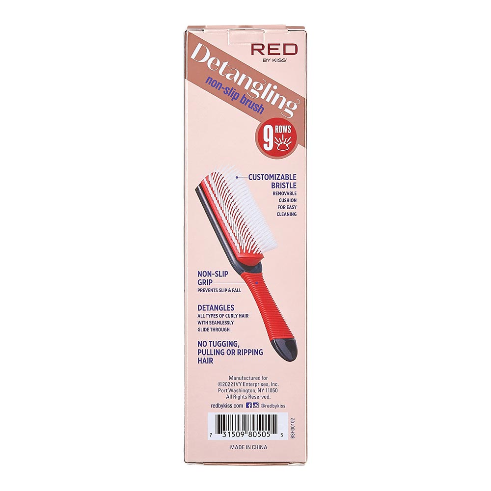 Red By Kiss Detangling Non-Slip Brush