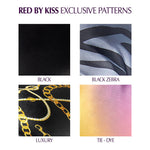 Red By Kiss Pre-Tied Satin Glam Wrap