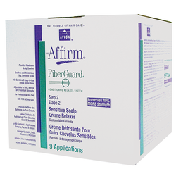 Avlon Affirm FiberGuard Sensitive Scalp Crème Relaxer Kit Full Kit (9 Applications)