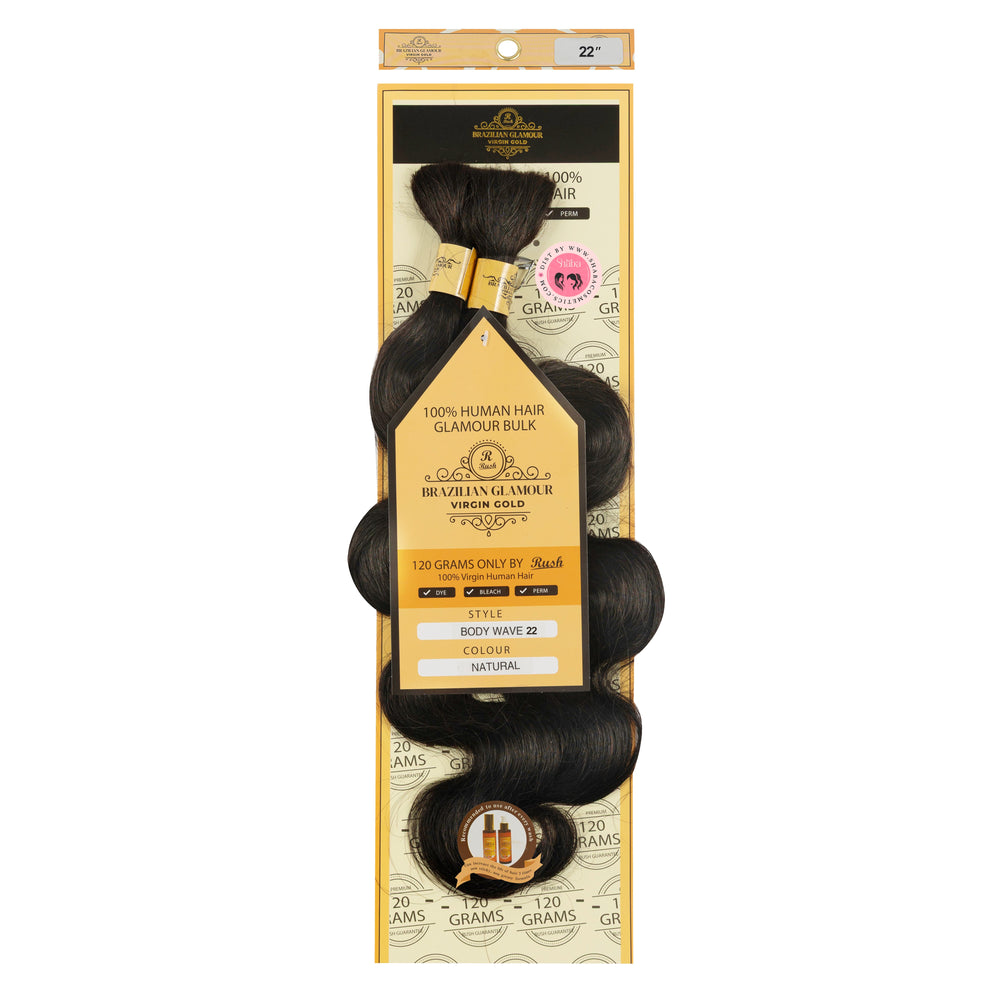 RUSH Glamour Virgin Gold 100% Human Hair Body Wave Bulk
