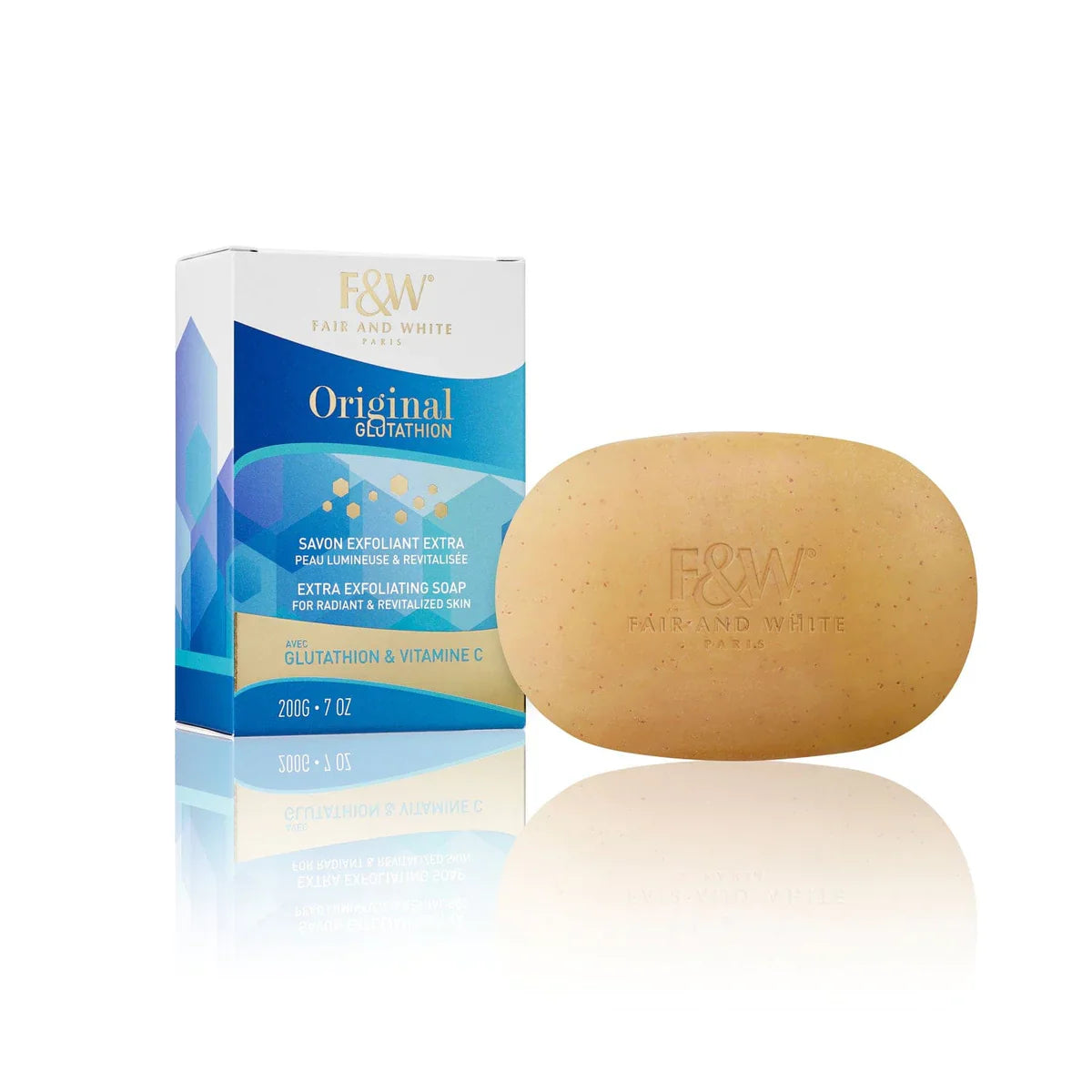 Fair & White Glutathion Extra Exfoliating Bar Soap 200g
