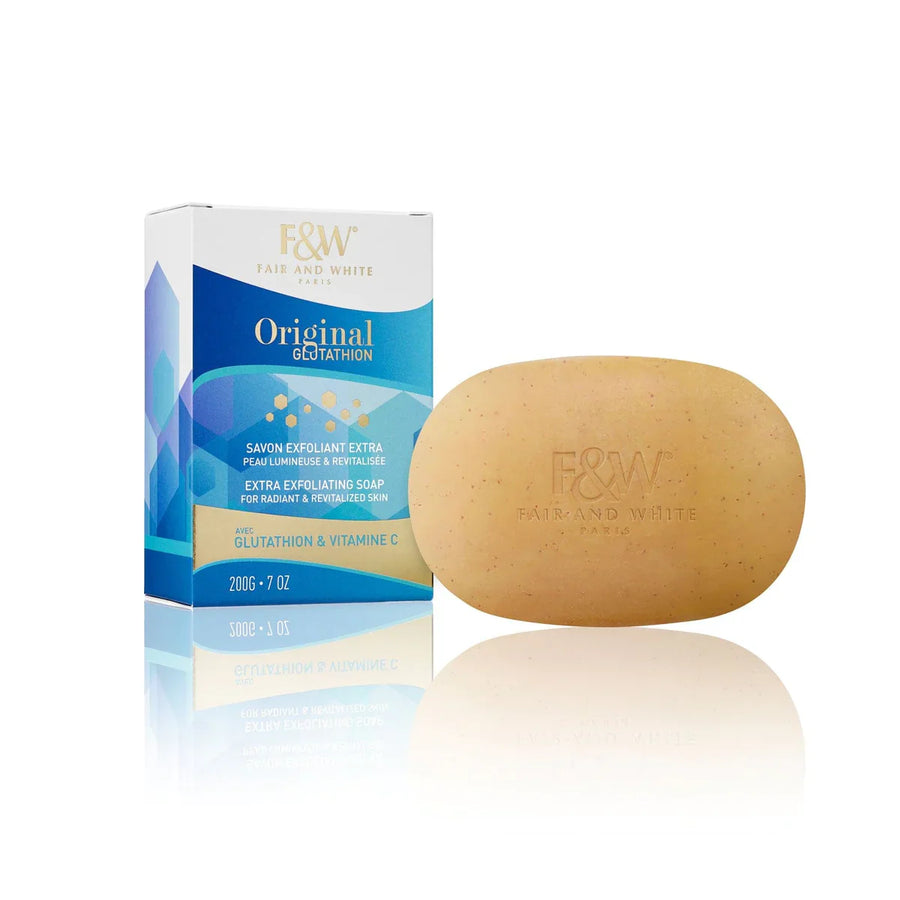 Fair & White Glutathion Extra Exfoliating Bar Soap 200g