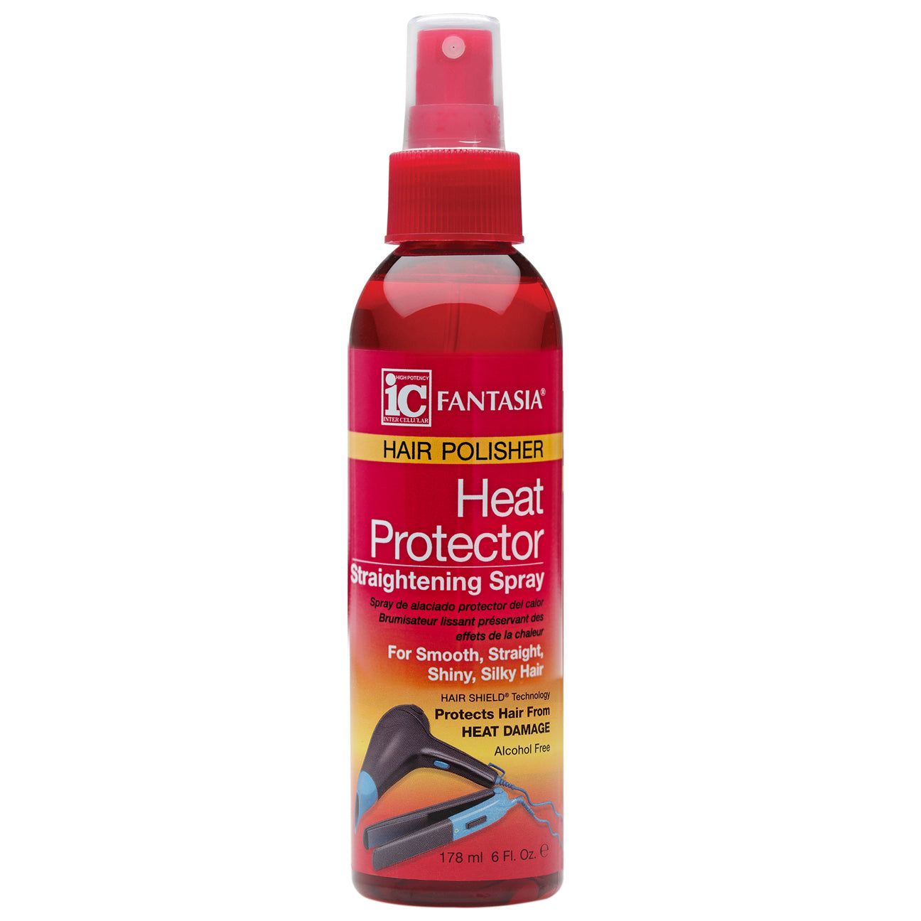 IC Fantasia Heat Protectant Straightening Spray 178ml