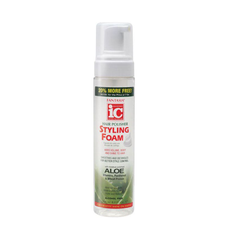 IC Fantasia Aloe Hair Polisher Styling Foam 251ml