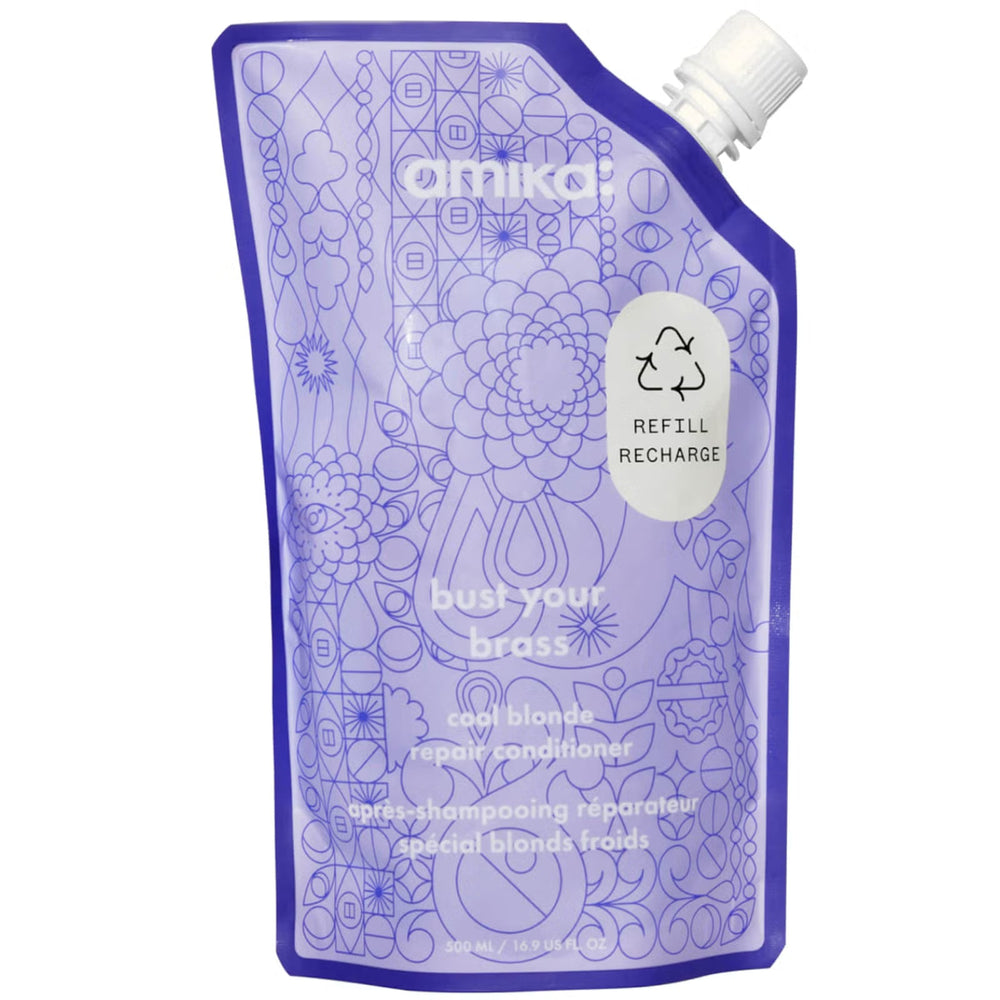 Amika Bust Your Brass Cool Blonde Conditioner 500ml/16.9oz