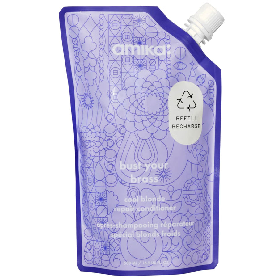 Amika Bust Your Brass Cool Blonde Conditioner 500ml/16.9oz