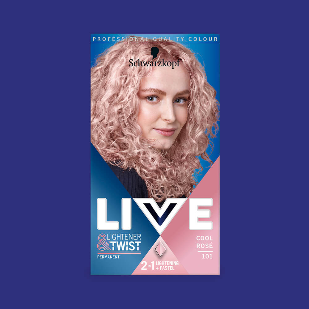 Schwarzkopf Live Lightener & Twist Permanent Colour 105 Mauve Kiss
