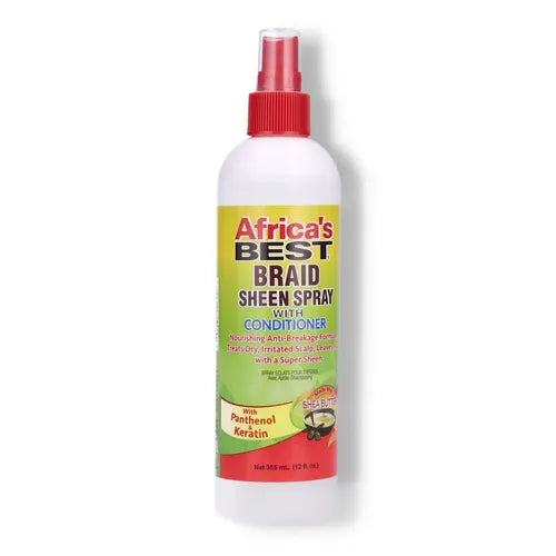 Africa's Best Braid Sheen Spray 355ml/12oz
