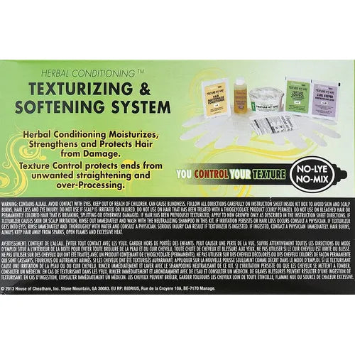 Texture My Way No-lye/no-mix Organic Conditioning Texturizing System - 1app