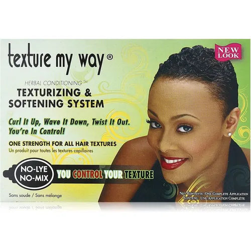 Texture My Way No-lye/no-mix Organic Conditioning Texturizing System - 1app