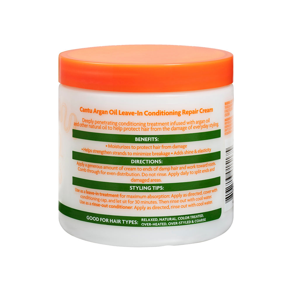 Cantu Classic Argan Oil Leave-In Conditioning Repair Cream 453g/16oz