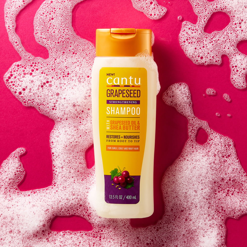 Cantu Grapeseed Strengthening Shampoo 400ml/13.5oz