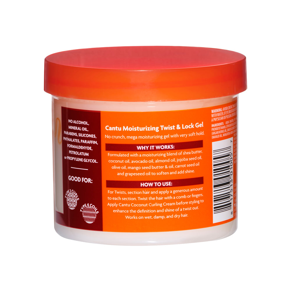 Cantu Moisturizing Twist & Lock Gel 370g/13oz