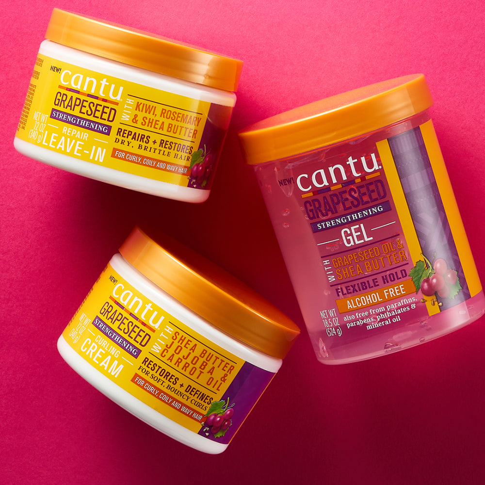 Cantu Grapeseed Strengthening Curling Cream 340g/12oz