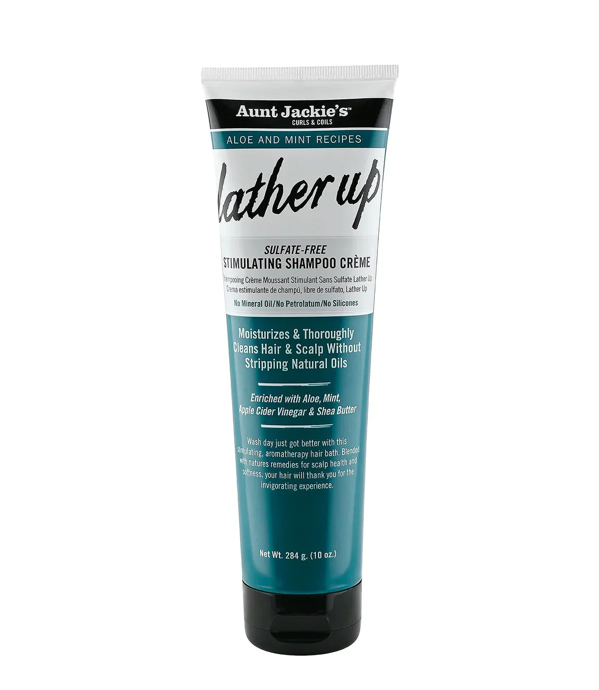 Aunt Jackie's Curls & coils Sulfate Free Stimulating Shampoo Creme 284g/10oz