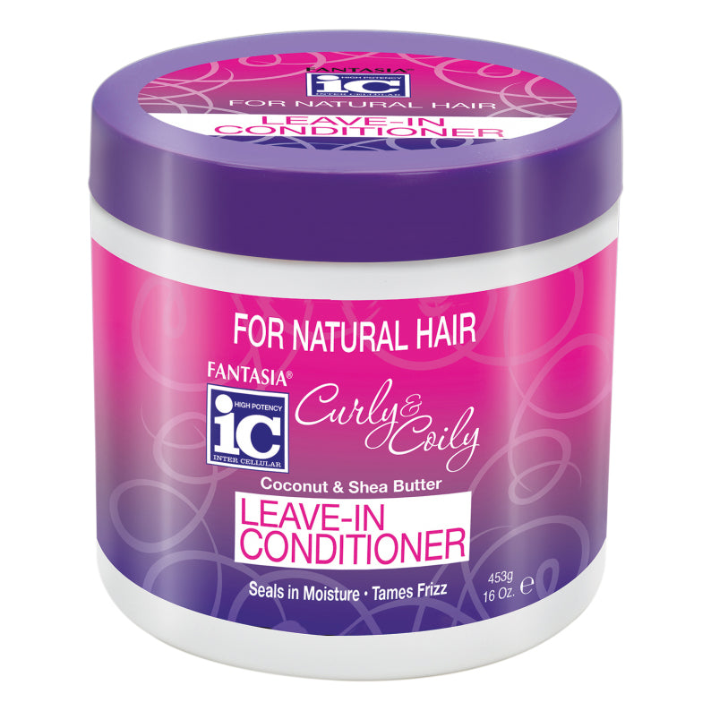 IC Fantasia Curly & Coily Hair Leave-In Conditioner 453g
