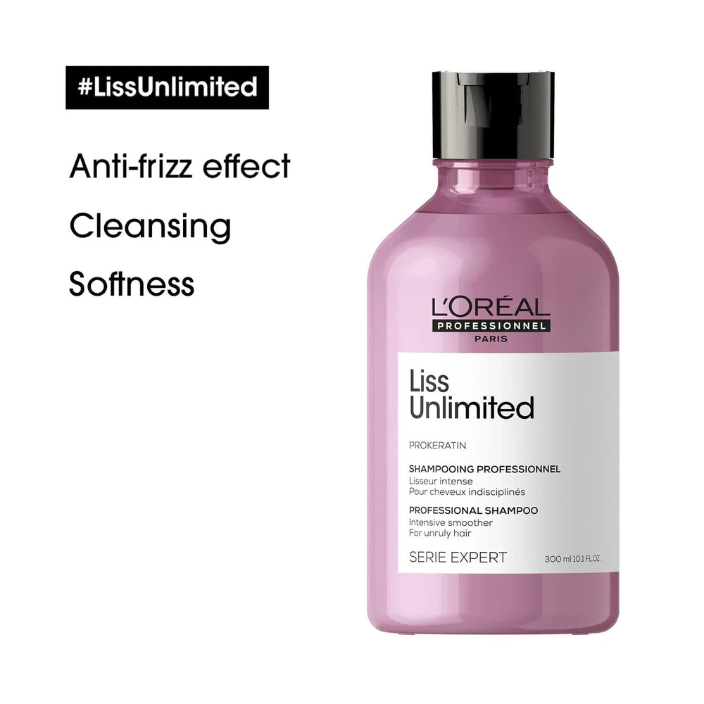 L'Oreal Professionnel Serie Expert Liss Unlimited Intensive Smoother Shampoo 300ml
