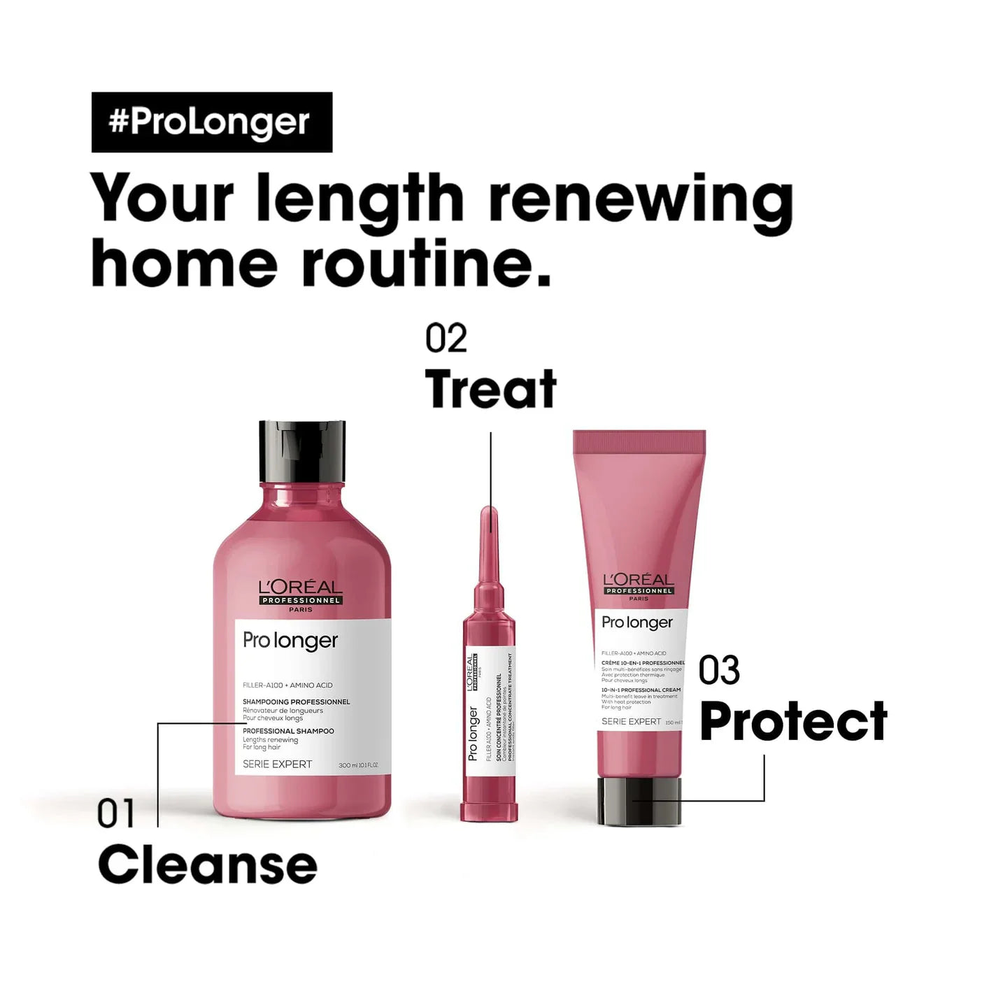 L'Oreal Professionnel Serie Expert Pro Longer Lengths Renewing Shampoo 300ml